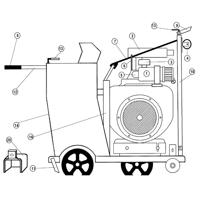 C-357 Miscellaneous Parts By Norton Clippers