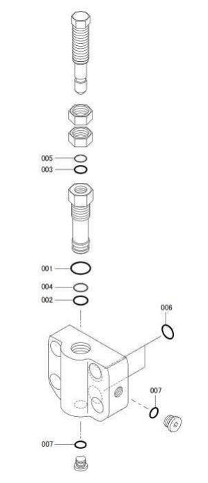 Seal Kit (E) Pressure Control Valve Group Parts for Fx800QtV