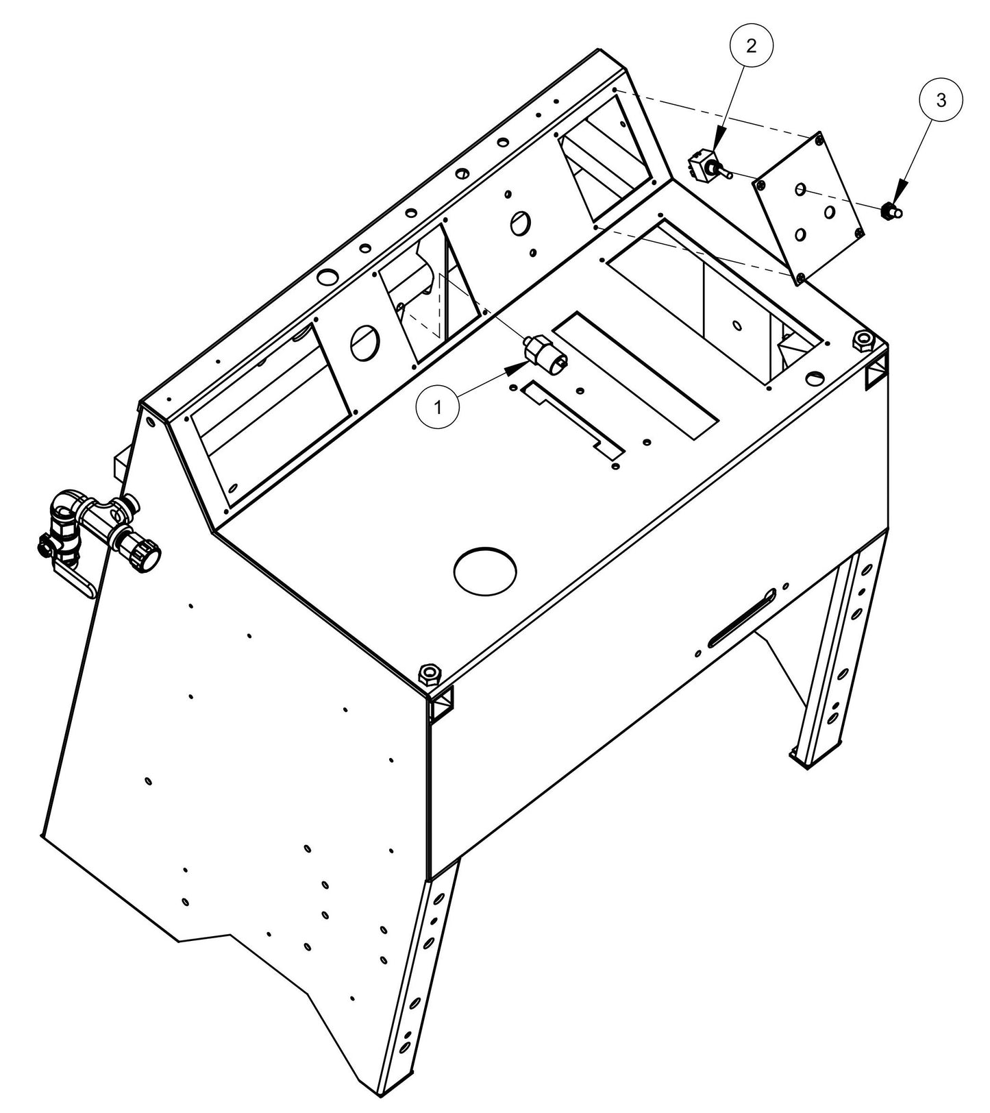CC3500J Optional Water Safety Switch Assembly Parts