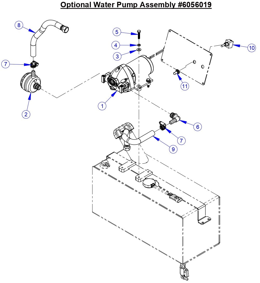 CC5555GK Water Pump Assembly