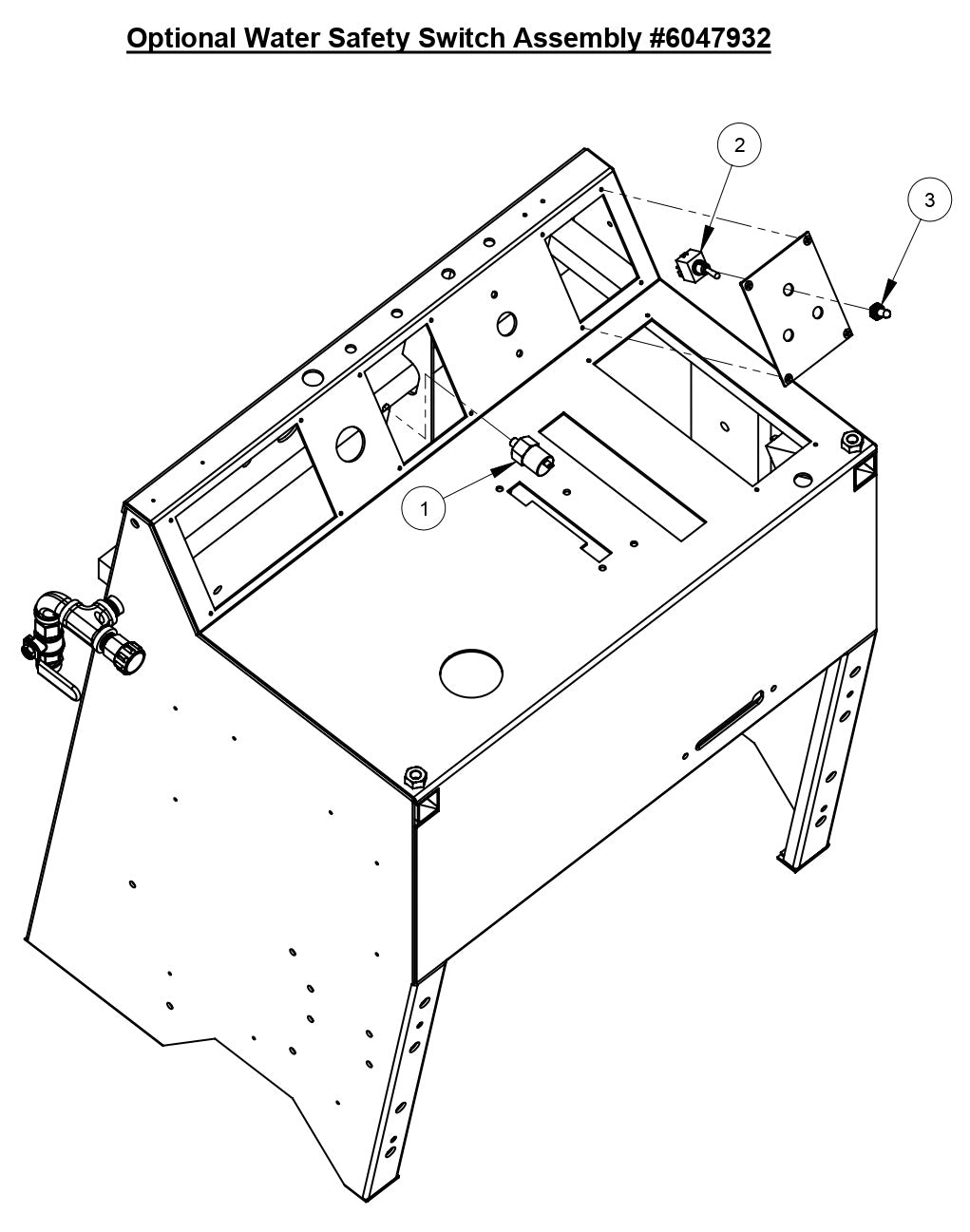 CC3500J Water Safety Switch Assembly