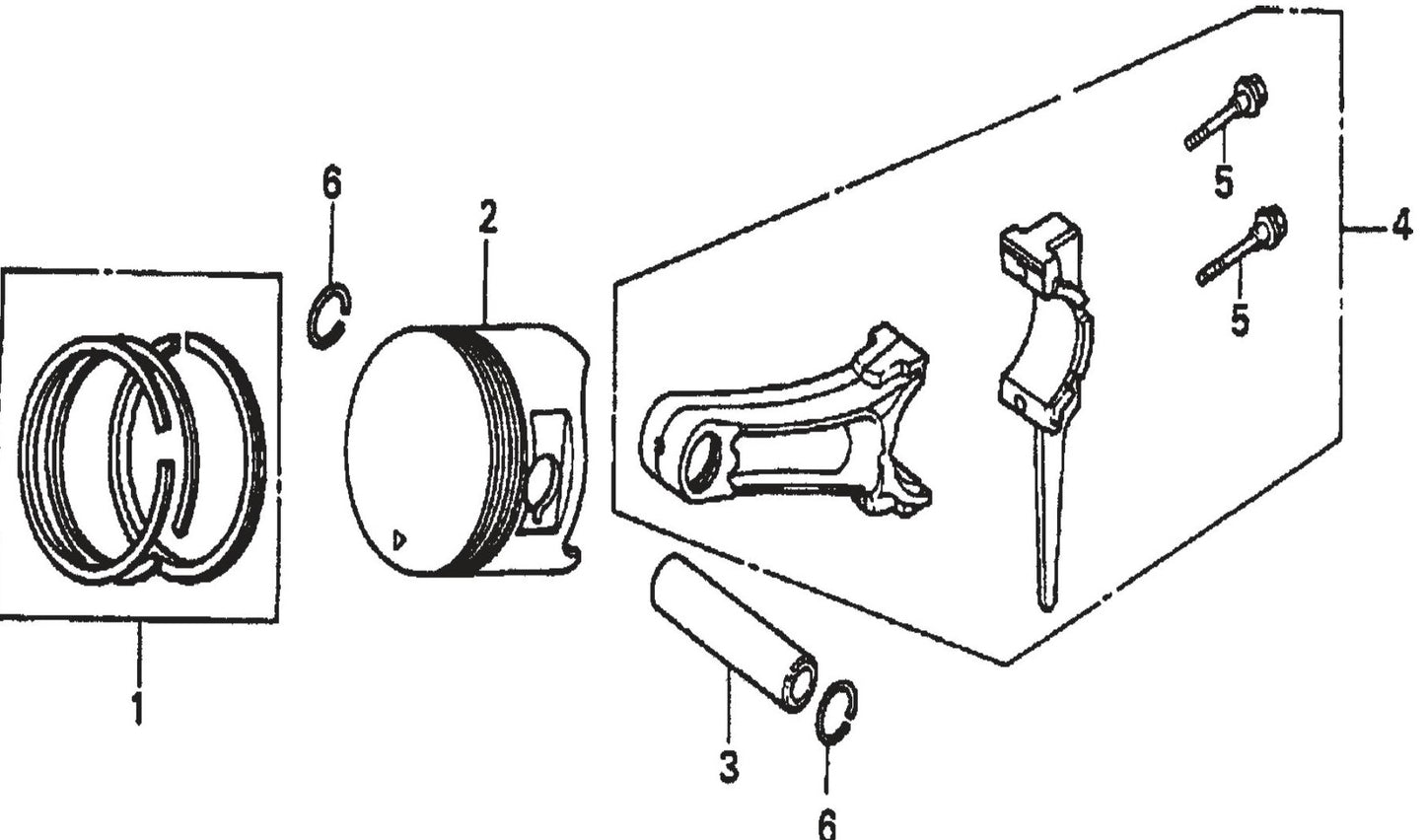Honda GX390K1QWT2 Engine Piston Assembly Parts For SP2 Street Pro series By Multiquip