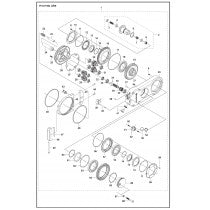 Pivoting Arm Parts For WS 442 HF By Husqvarna