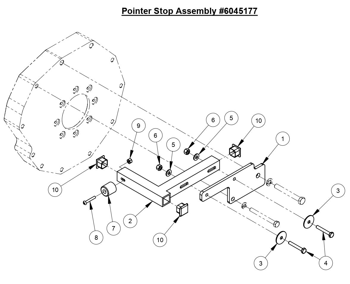 CC4144D Pointer Stop Assembly