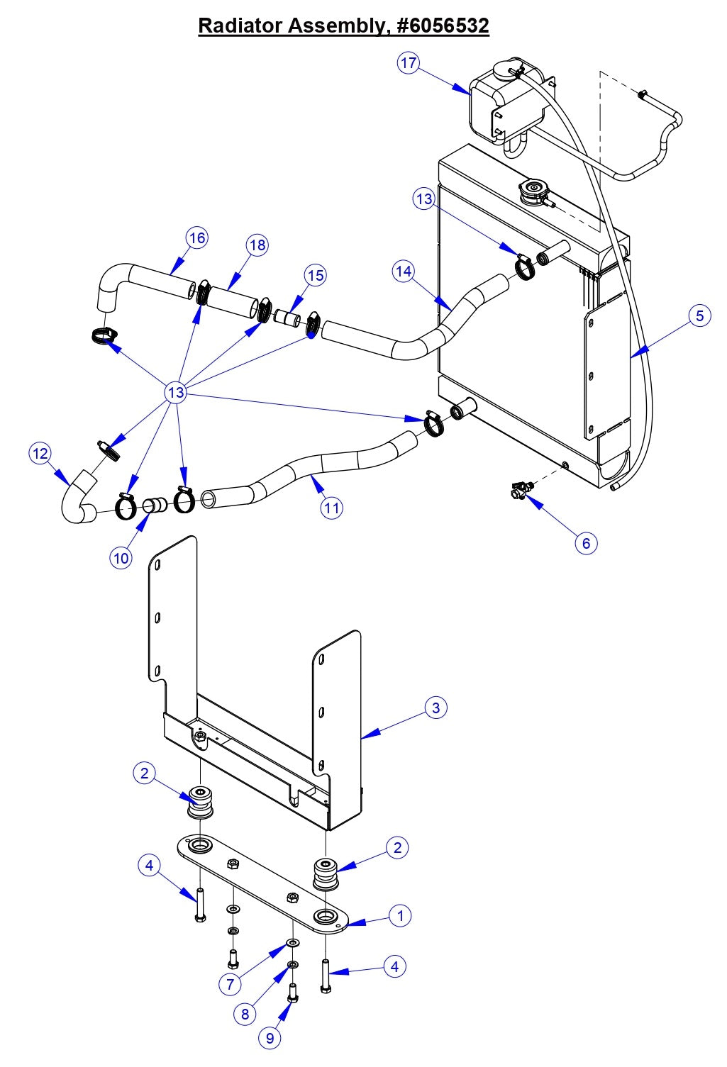 CC5555GK Radiator Assembly