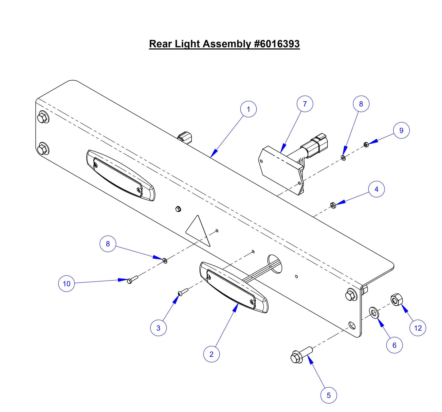 CC8574DD Rear Light Assembly