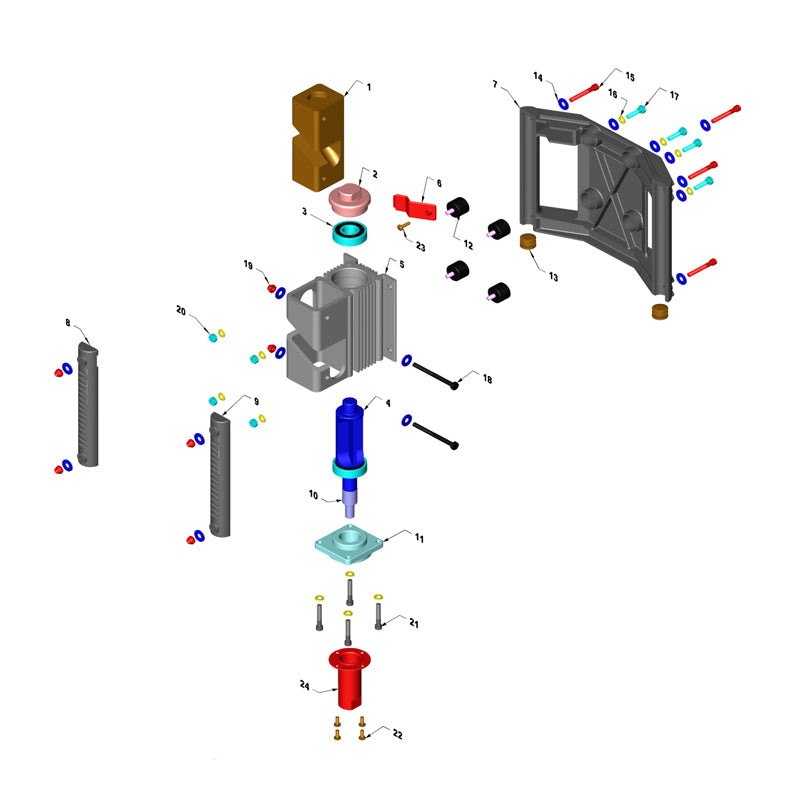 Rebar Rocker Parts By Northrock