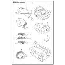 Remote Control Accessories Parts For WS 442 HF By Husqvarna