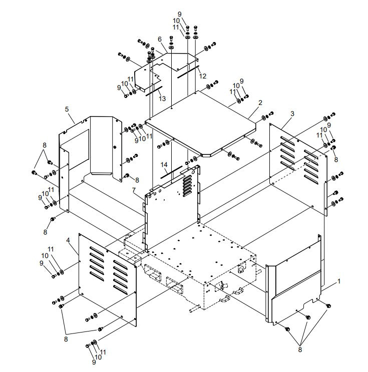 Cover Assembly Parts-GBBAT3S4M
