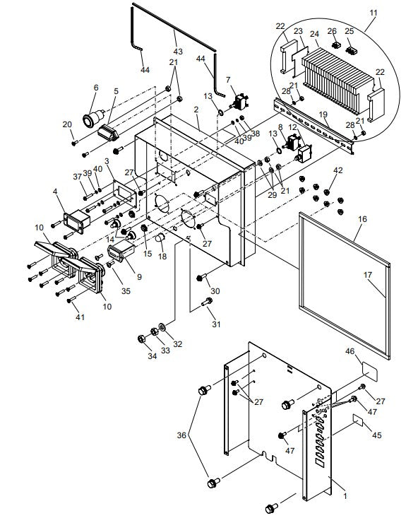Control Box Assembly Parts-GBBAT3S4M