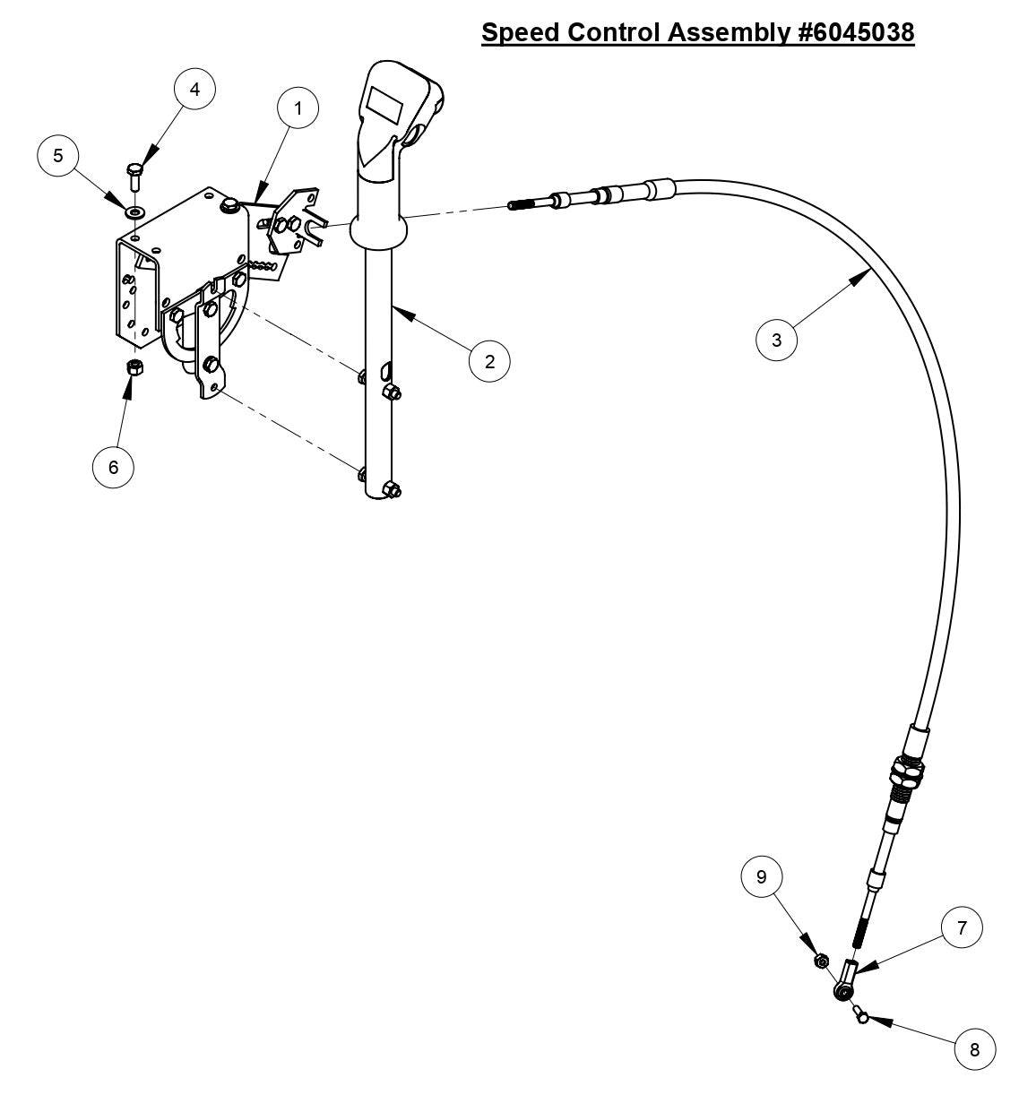 CC4144D Speed Control Assembly