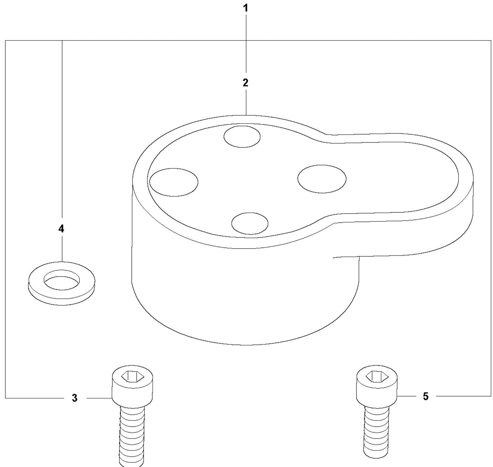 Shock Absorber Repair Kit Assembly Parts For LT6005 Compaction Rammer By Husqvarna