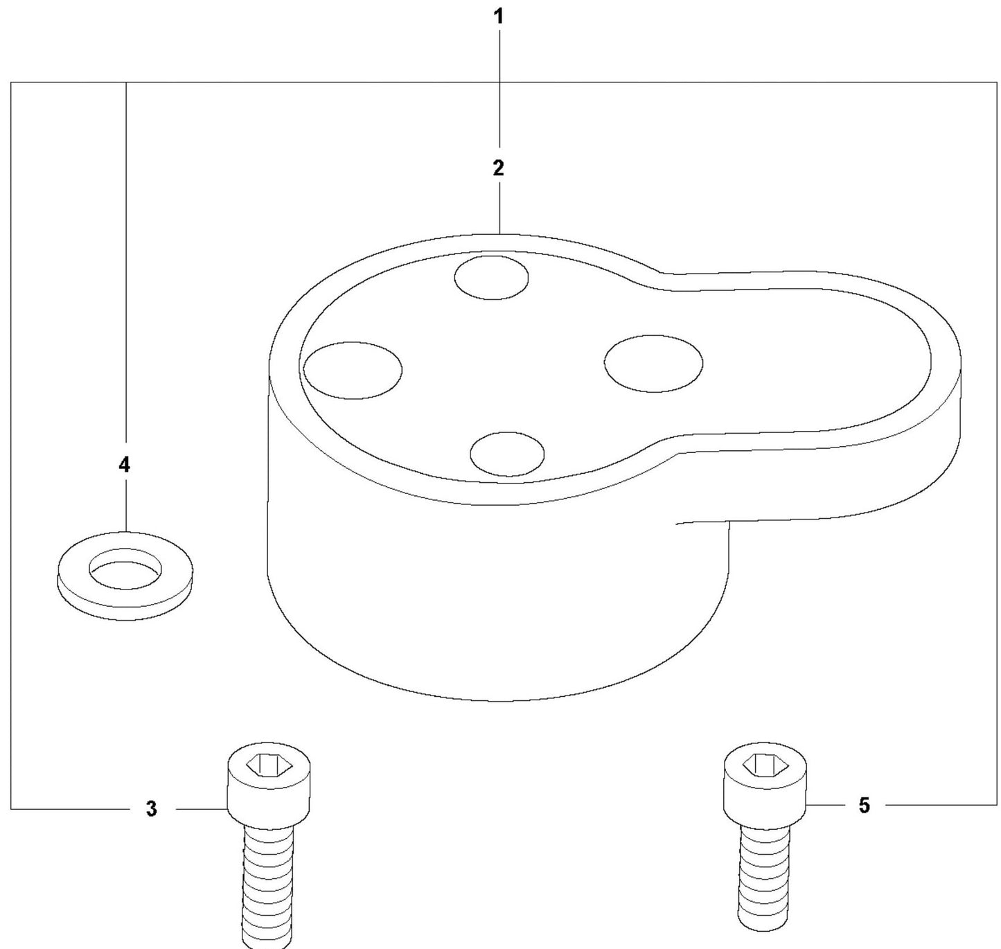 Shock Absorber Repair Kit Assembly Parts For LT6005 Compaction Rammer By Husqvarna