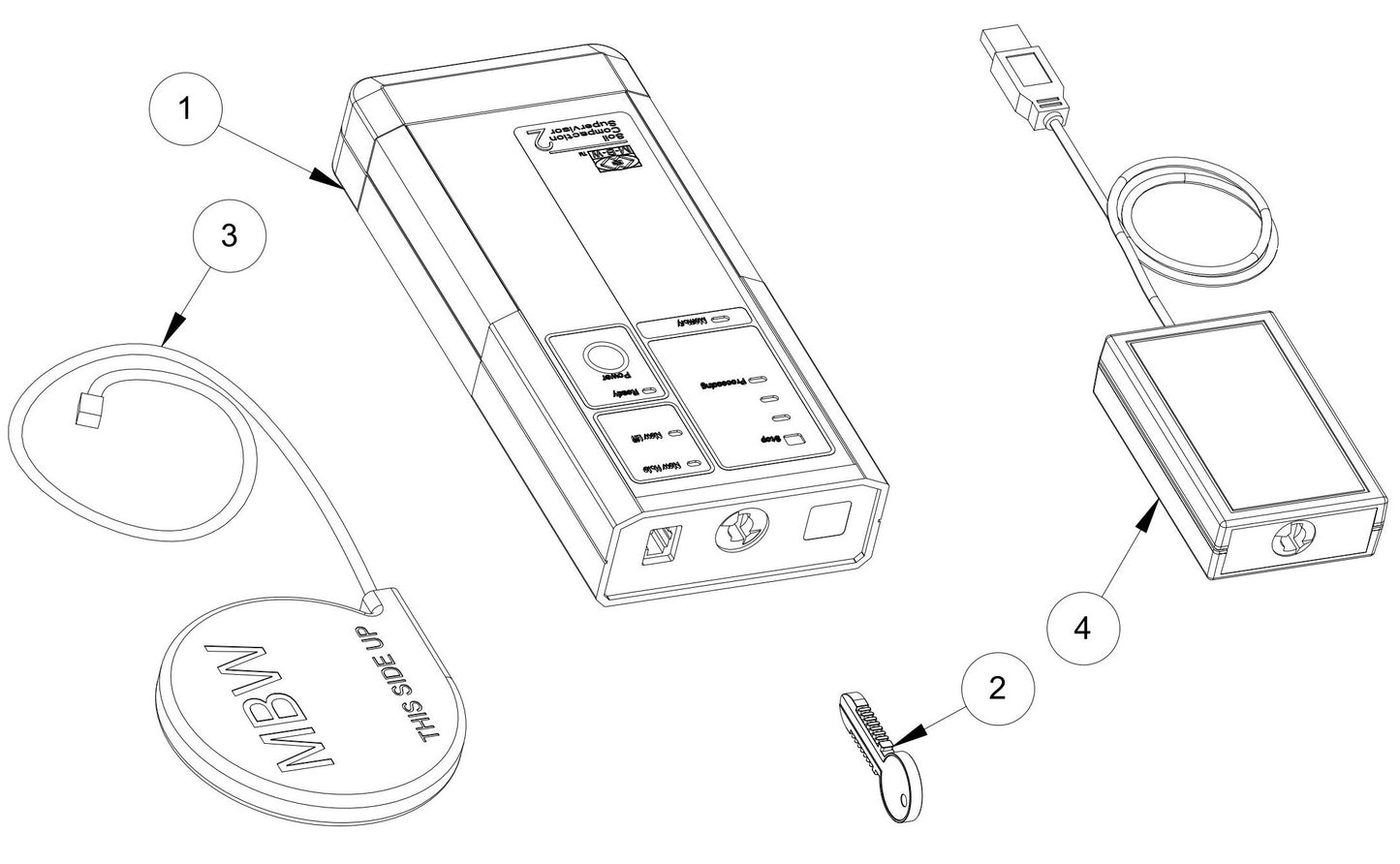 SCS2 Soil Compaction Supervisor 2 Starter Kit Parts By MBW
