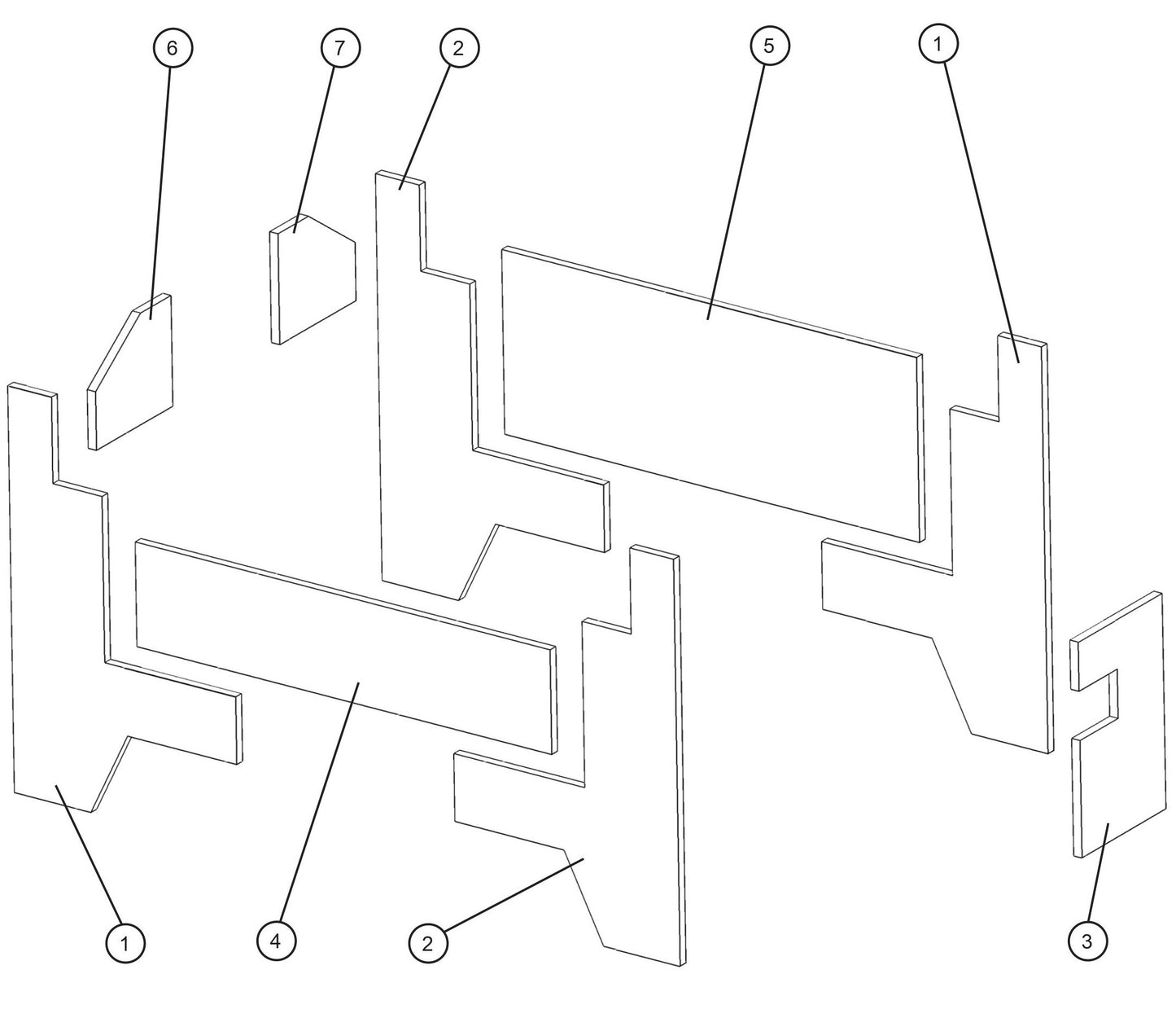 CE V-Series Night Lite Pro II Sound Attenuation Package Parts By Allmand