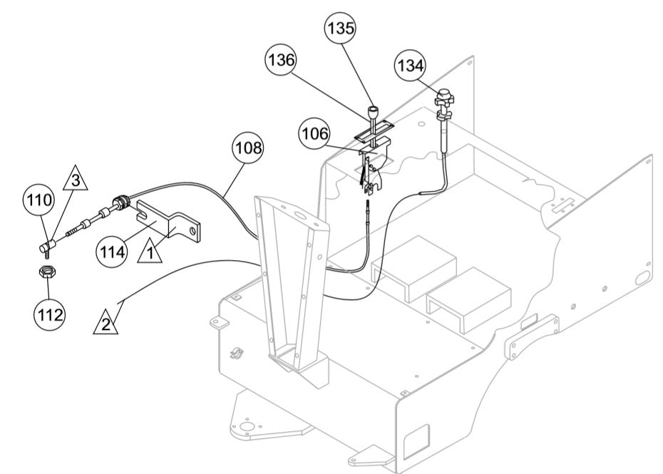 AR13HA Throttle Assy. Parts By Multiquip