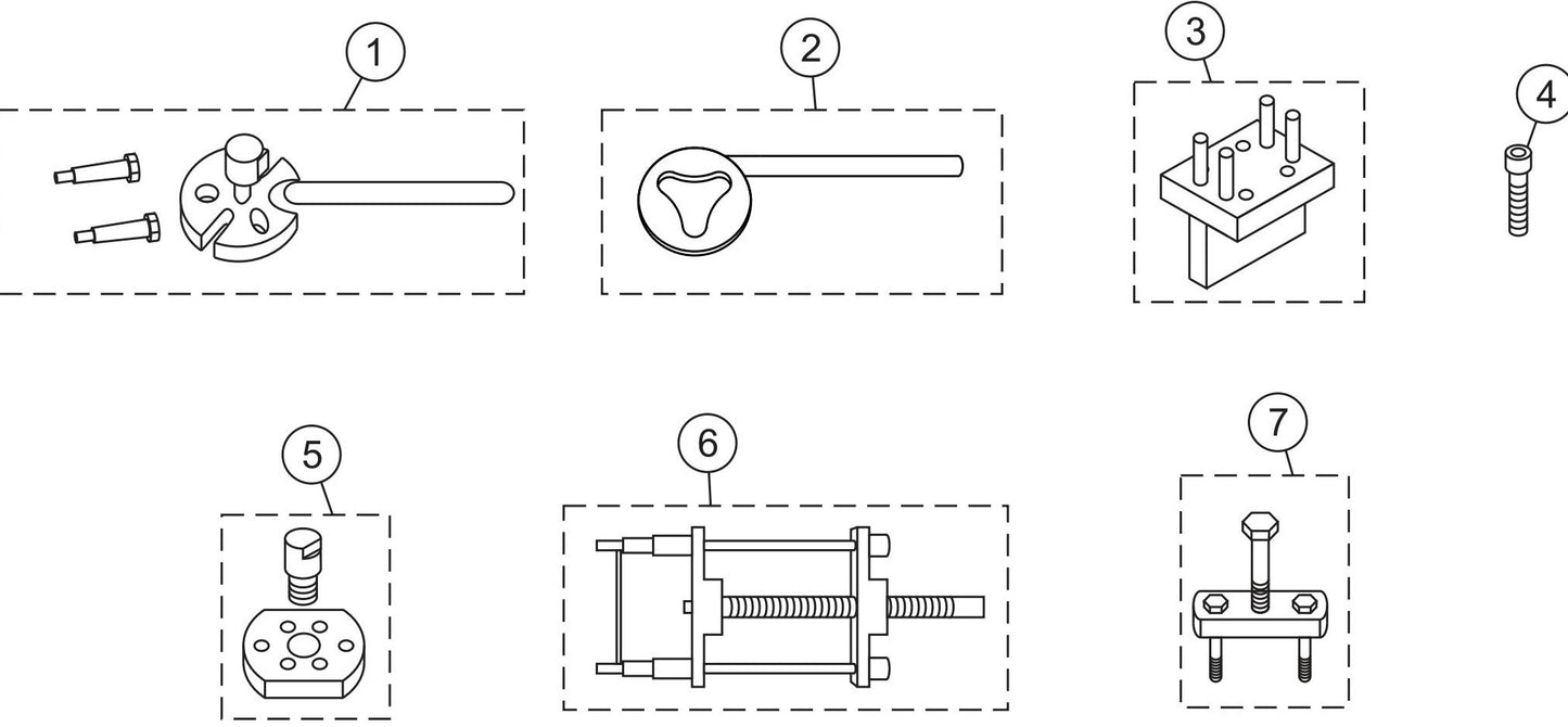 MTX80HDR Tools Assembly Parts