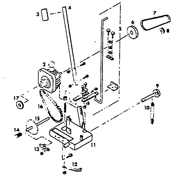 C101 Transmission Assembly Parts By Norton Clippers