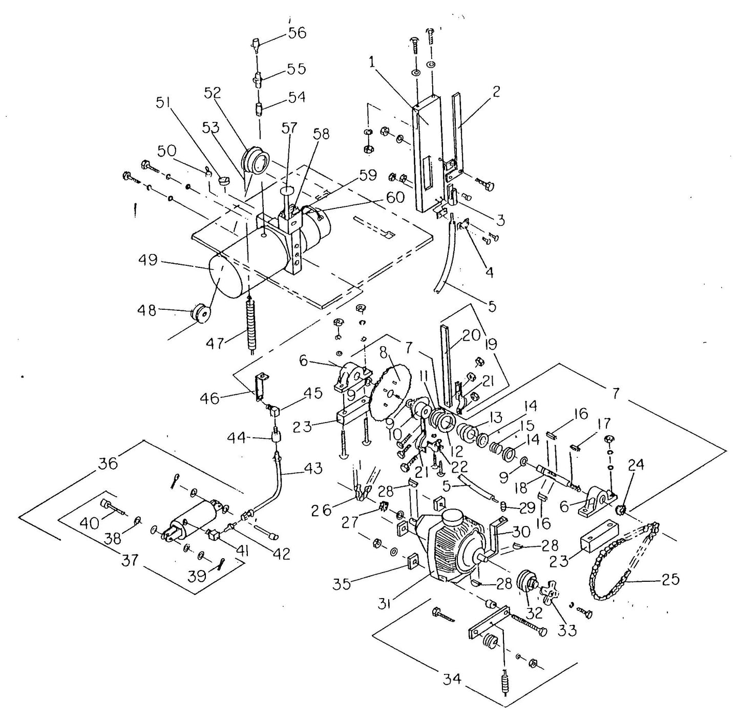 C-355 Transmission Assembly Parts By Norton Clippers