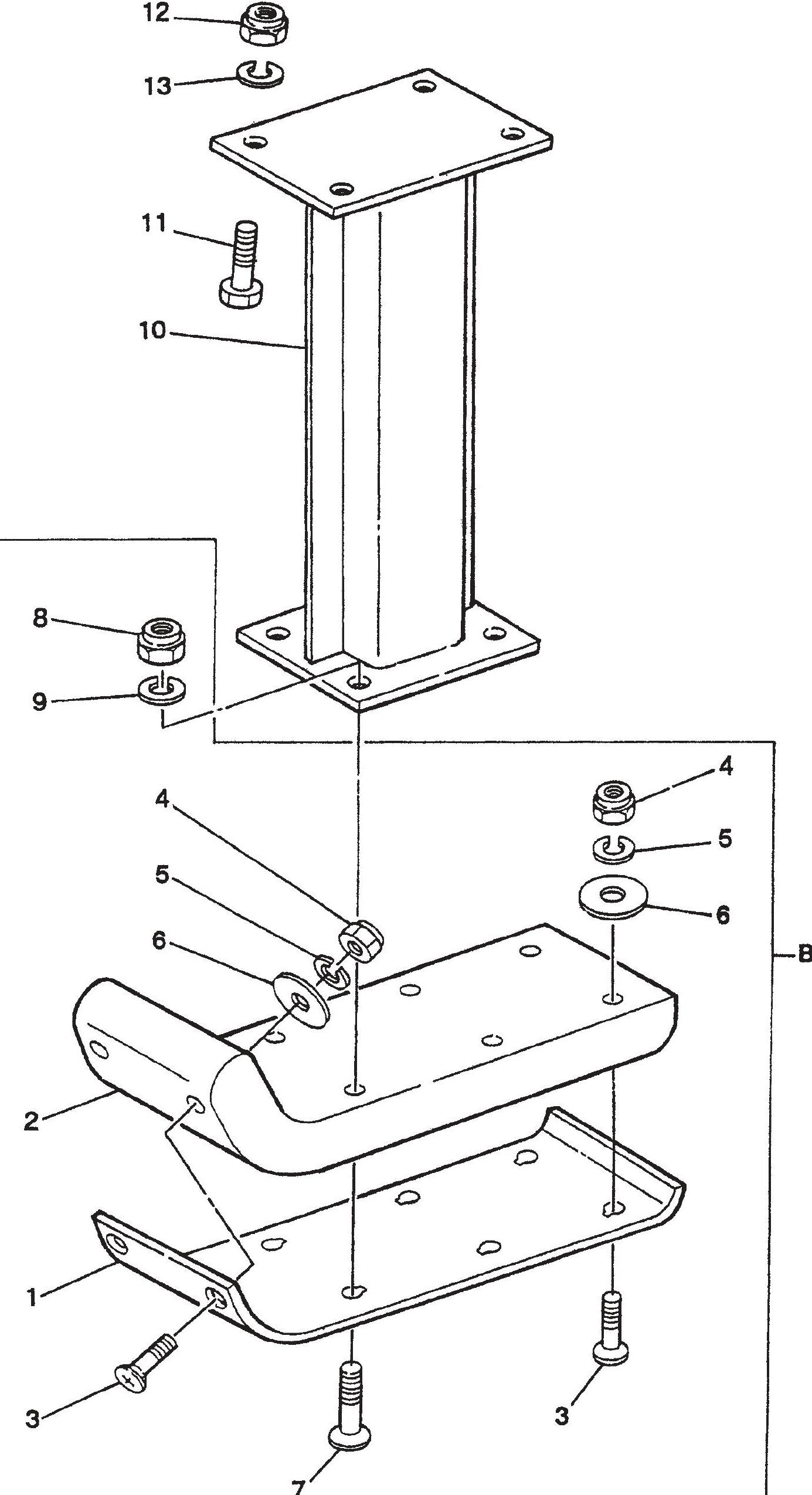 MT62HS Trench Shoe Assembly Parts