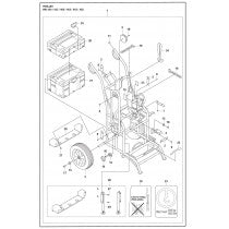 Trolley Parts For WS 482 HF By Husqvarna