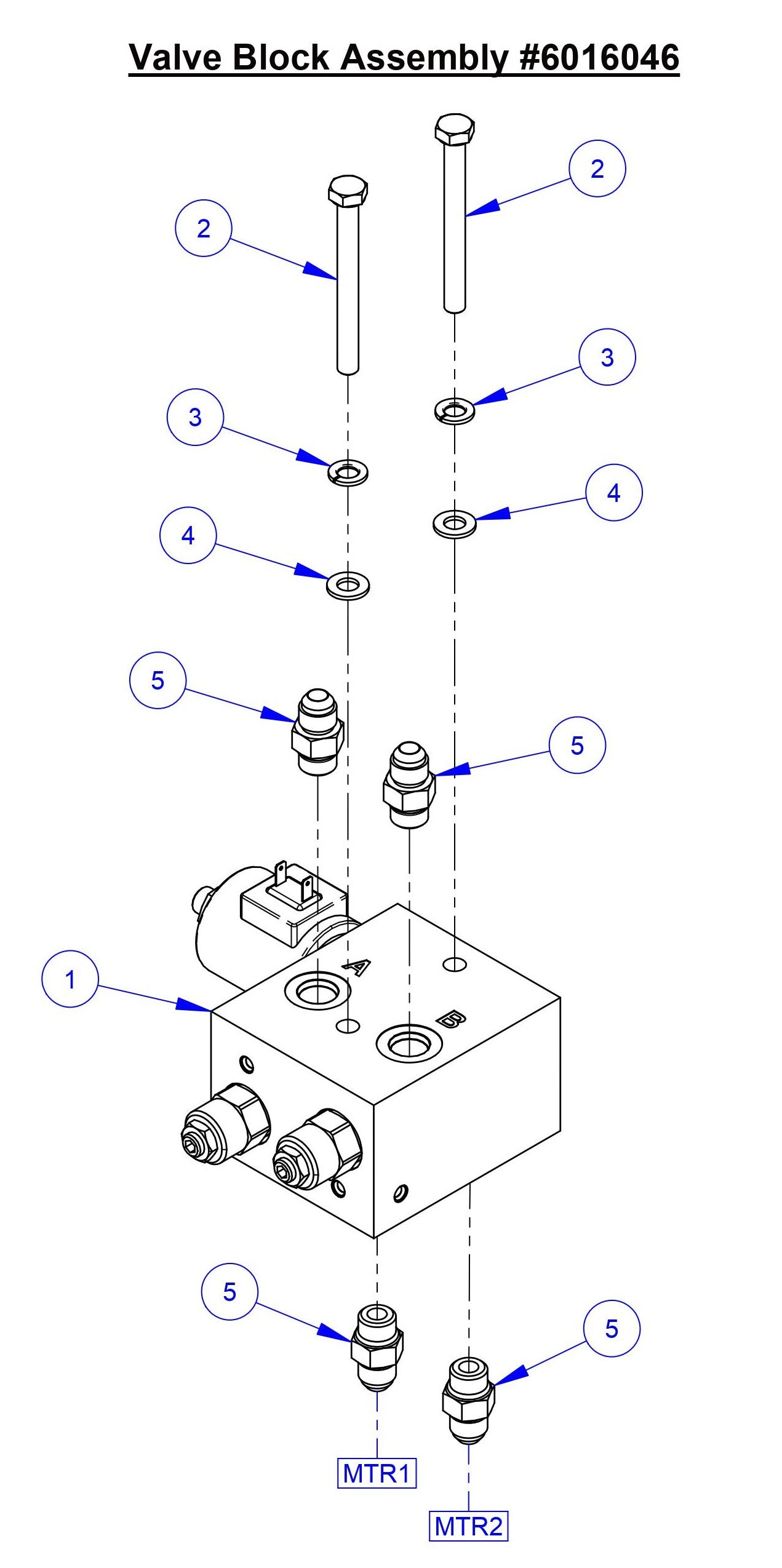 CC9074DK Valve Block Assembly