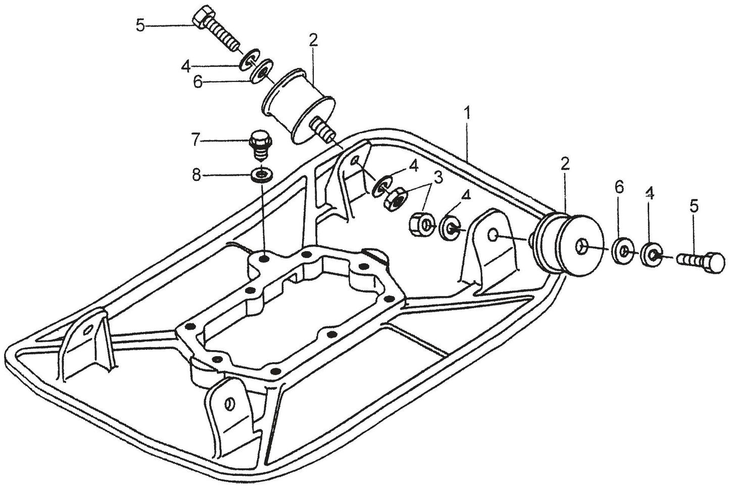 MVH150D2 Vibrating Plate Assembly Parts