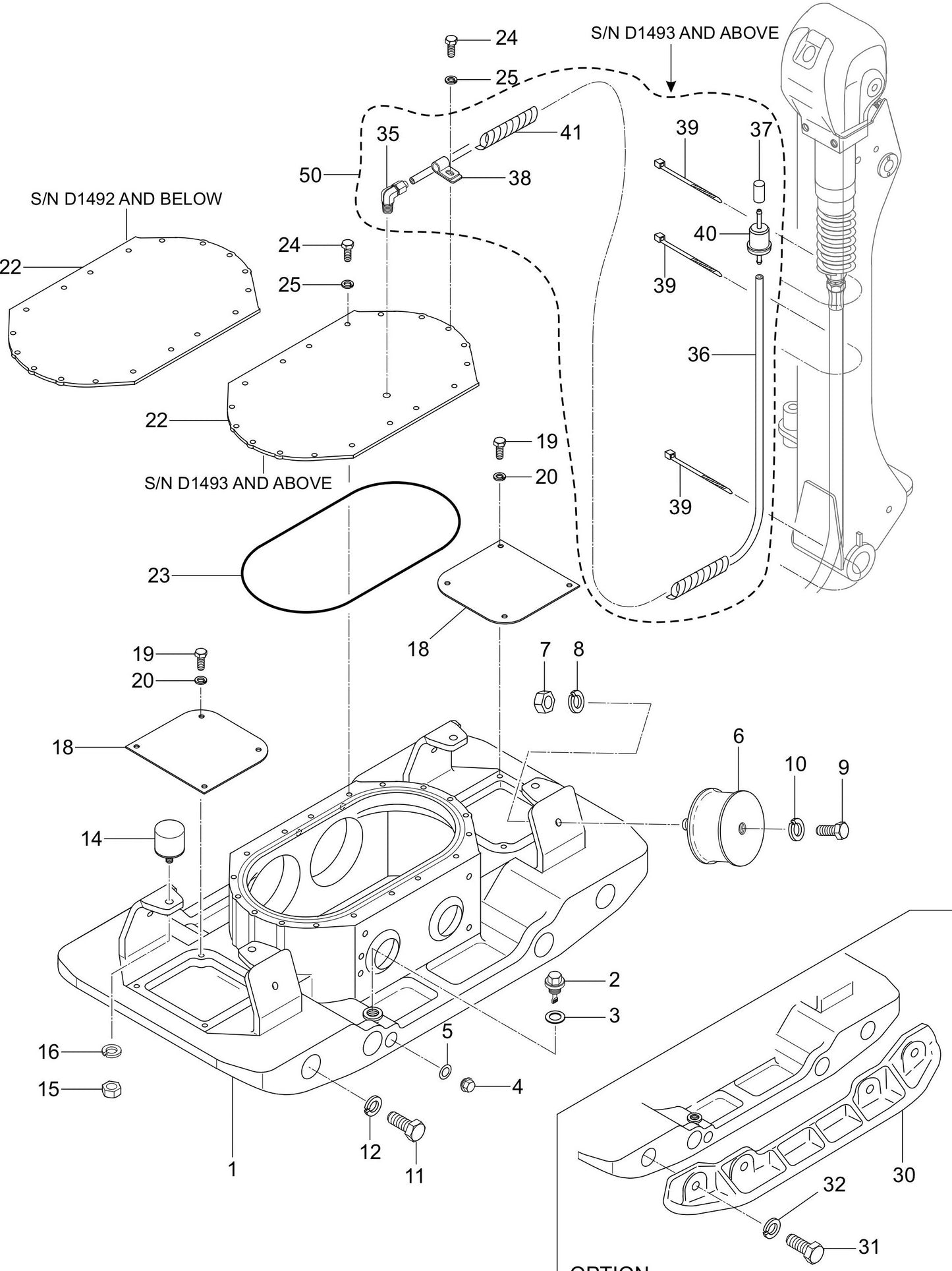 MVH408DZ Vibrating Plate Assembly Parts