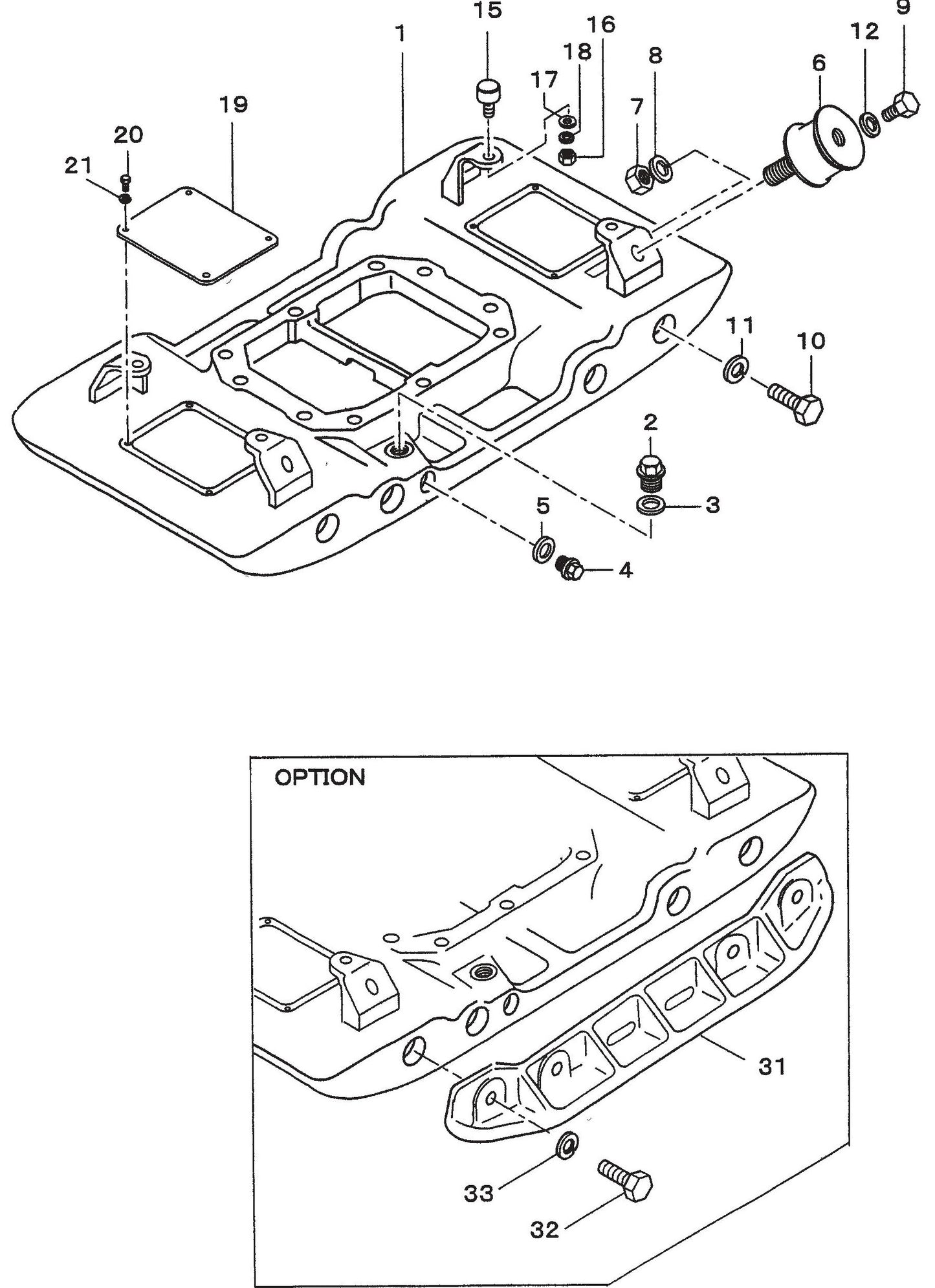MVH306D Vibrating Plate Assembly Parts