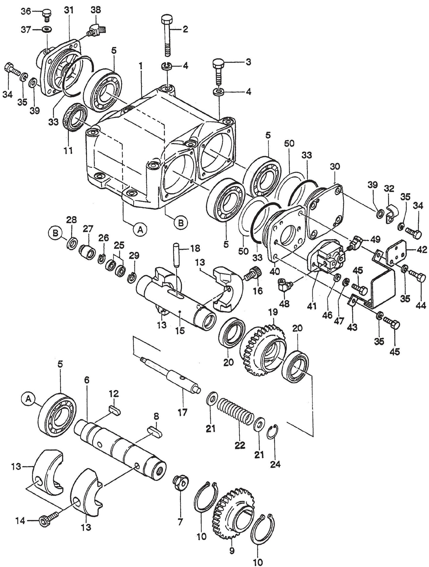 MVH502DSB Vibrator Assembly Parts