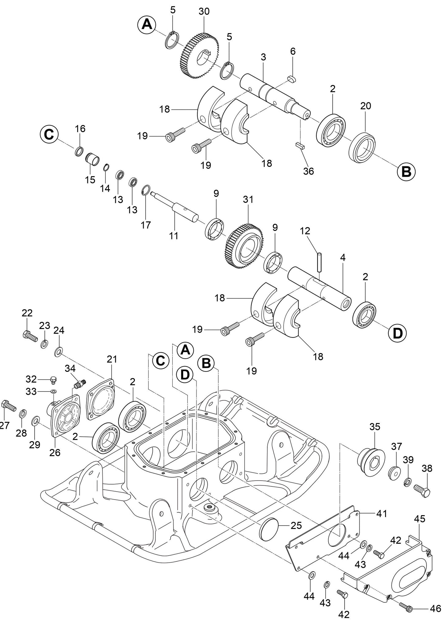 MVH158GH Vibrator Assembly Parts