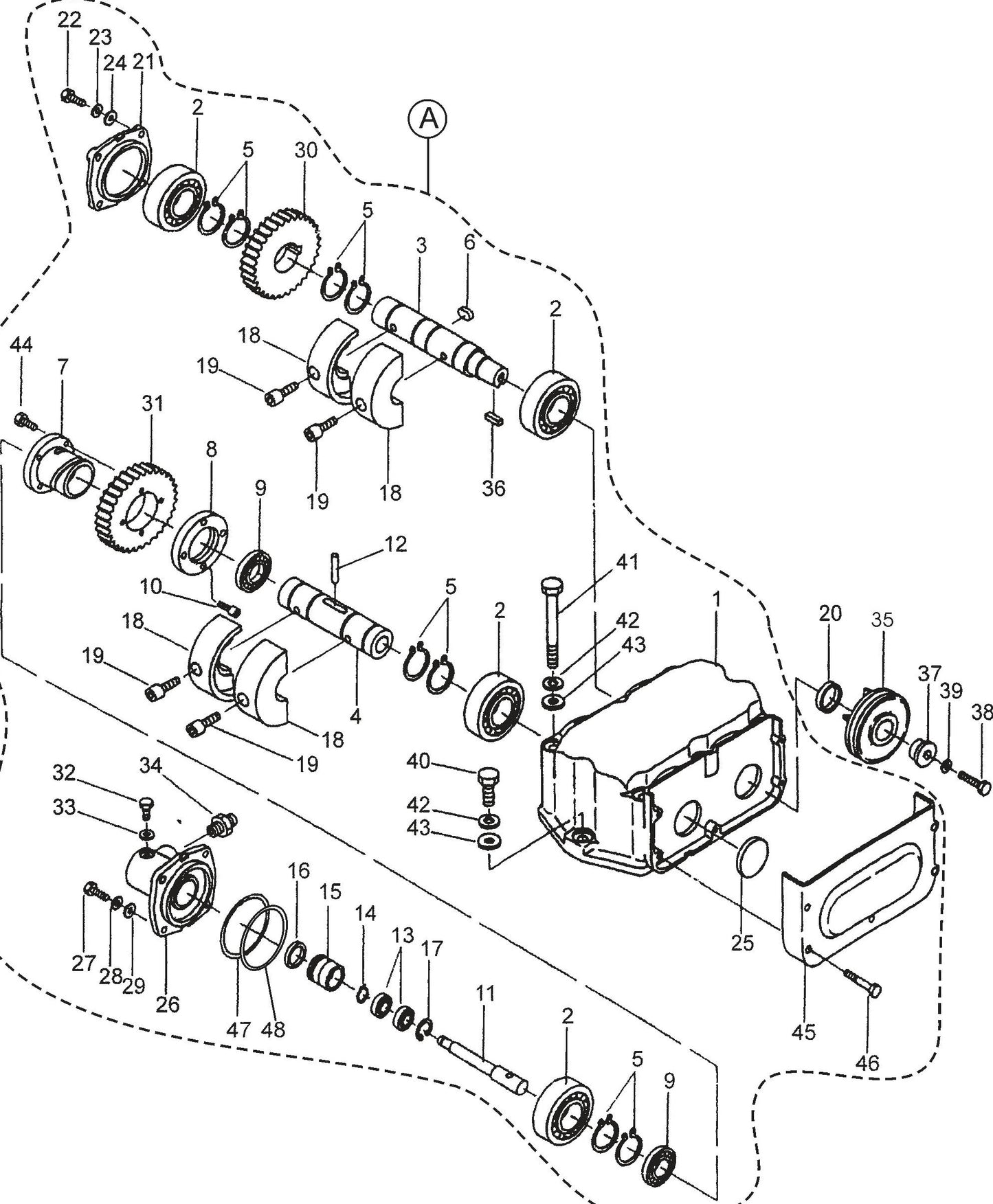 MVH150D2 Vibrator Assembly Parts