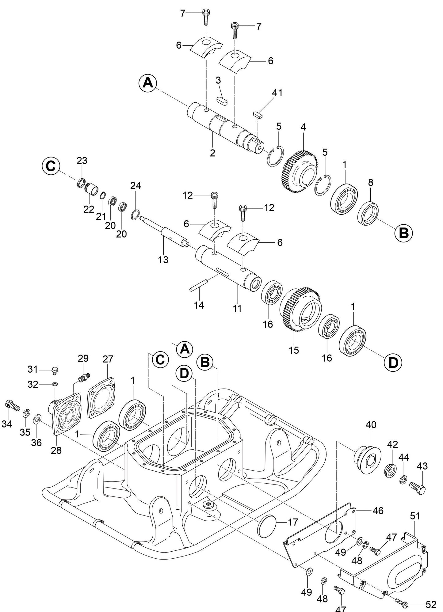 MVH208GH Vibrator Assembly Parts