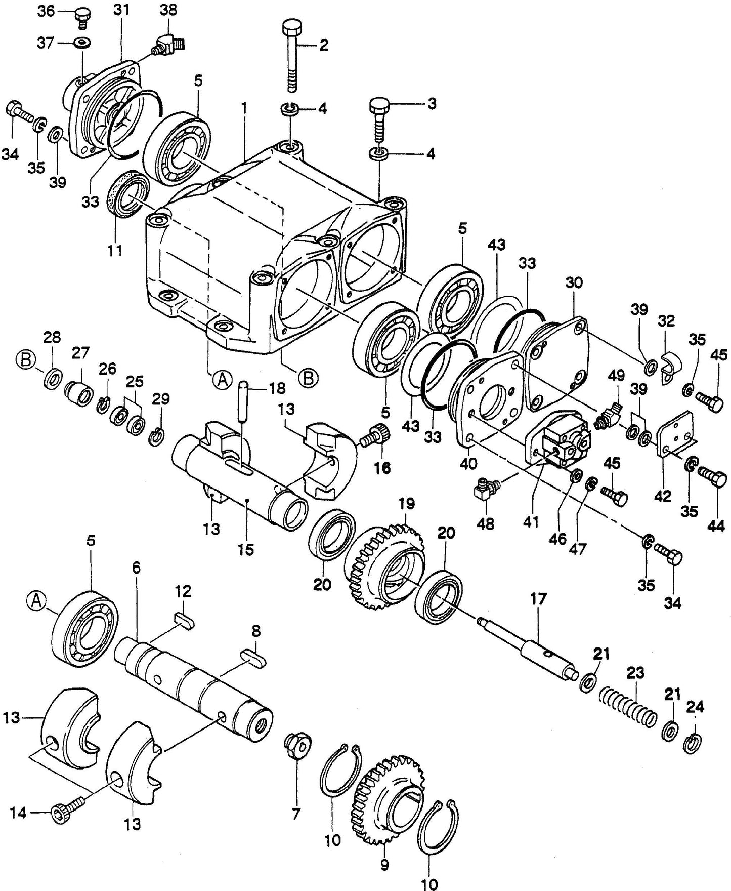 MVH304GHB Vibrator Assembly Parts