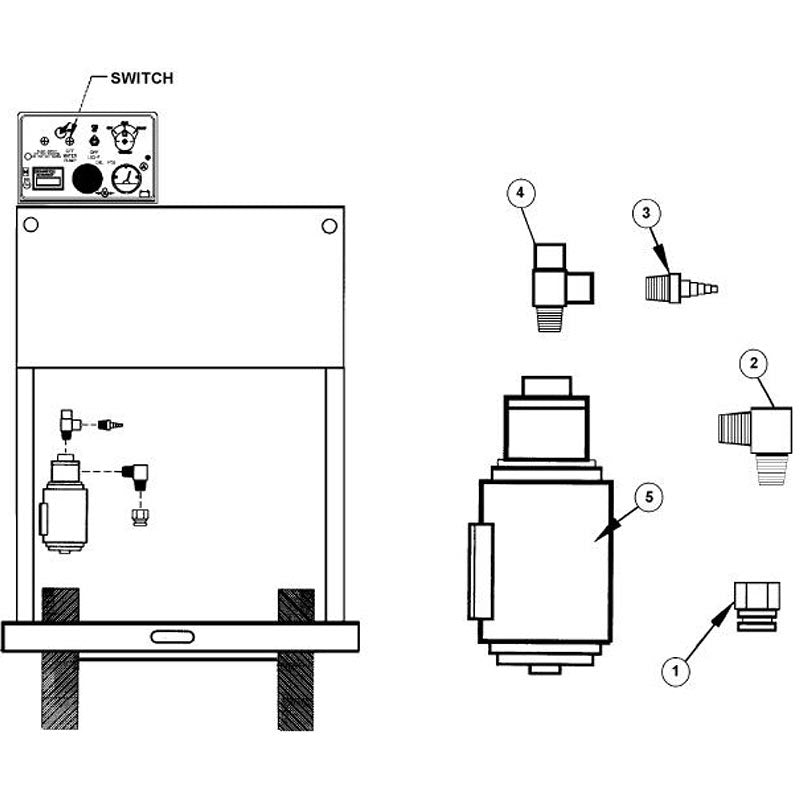 C-357 Electric Water Pump Assembly Parts By Norton Clippers