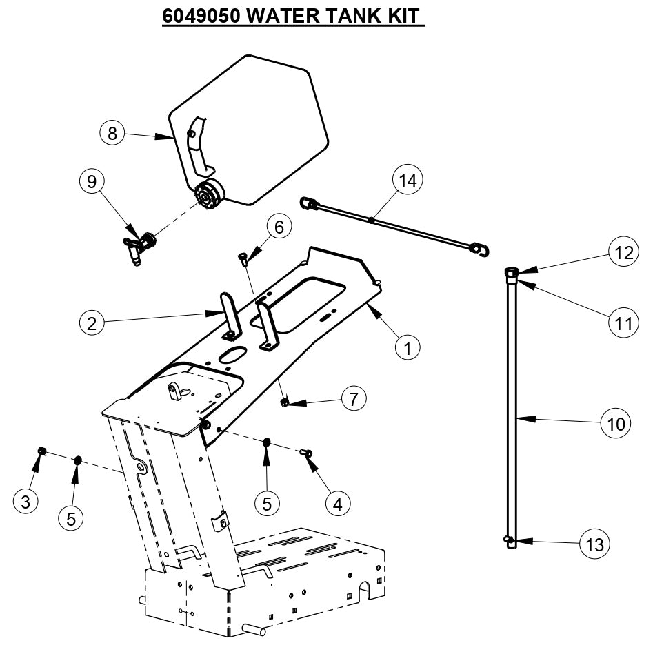 CC1300 XL Water Tank Kit