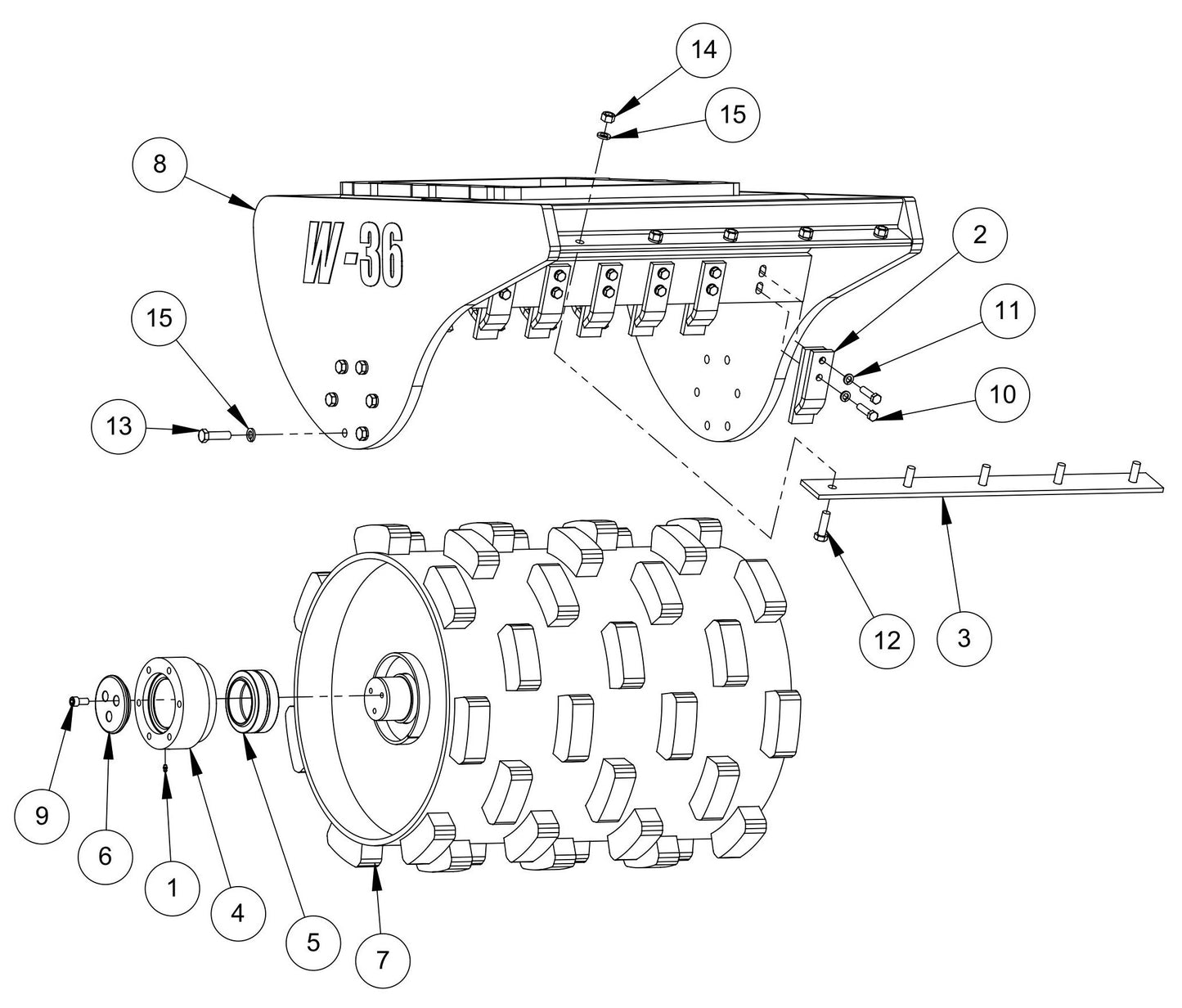 Wheel Assembly Parts By MBW