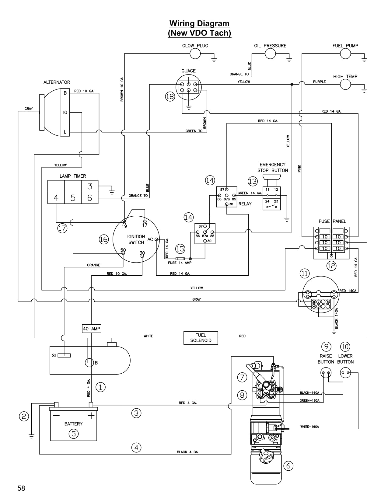 CC4144D wiring Diagram