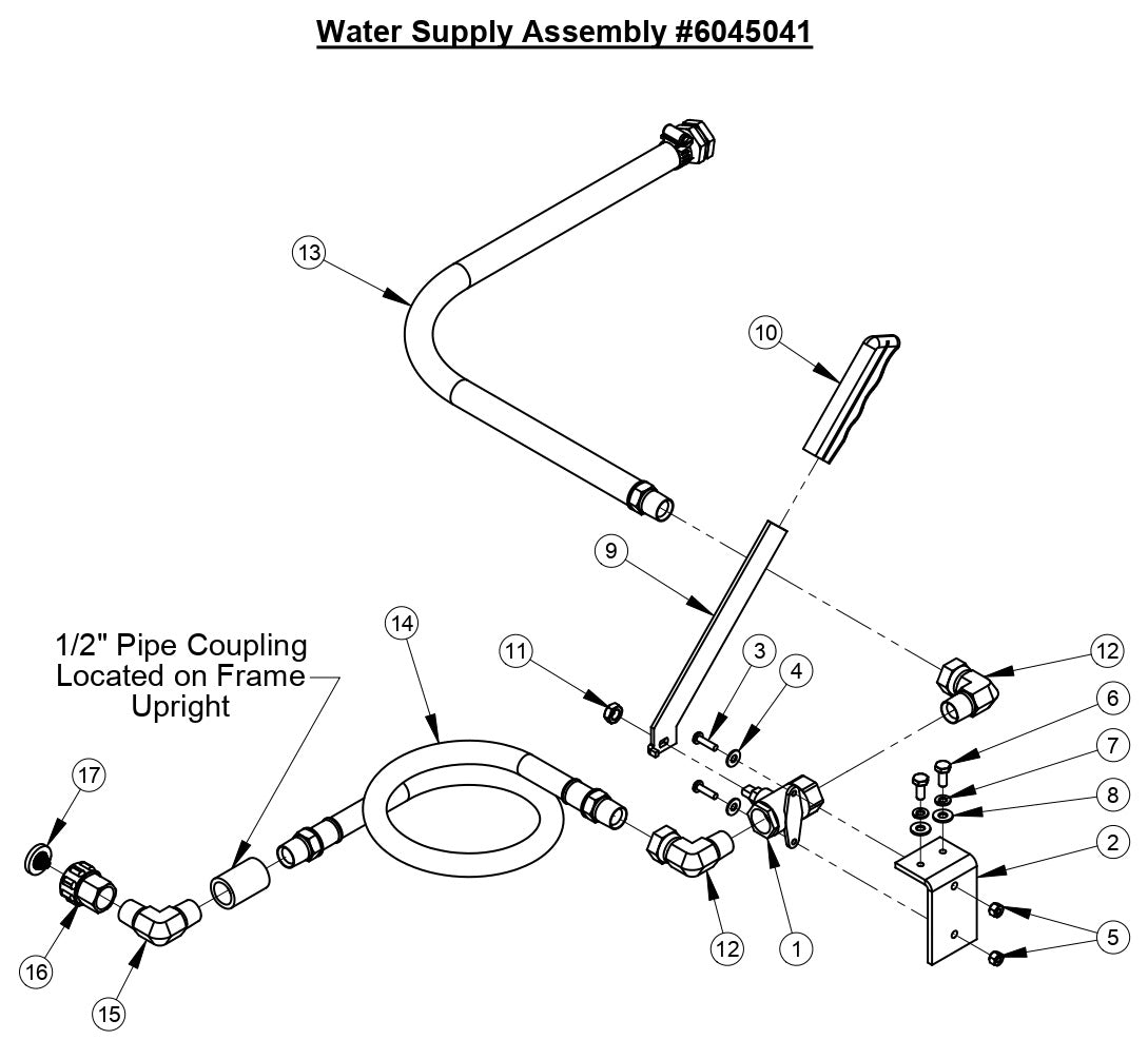 CC4144D Water Supply Assembly