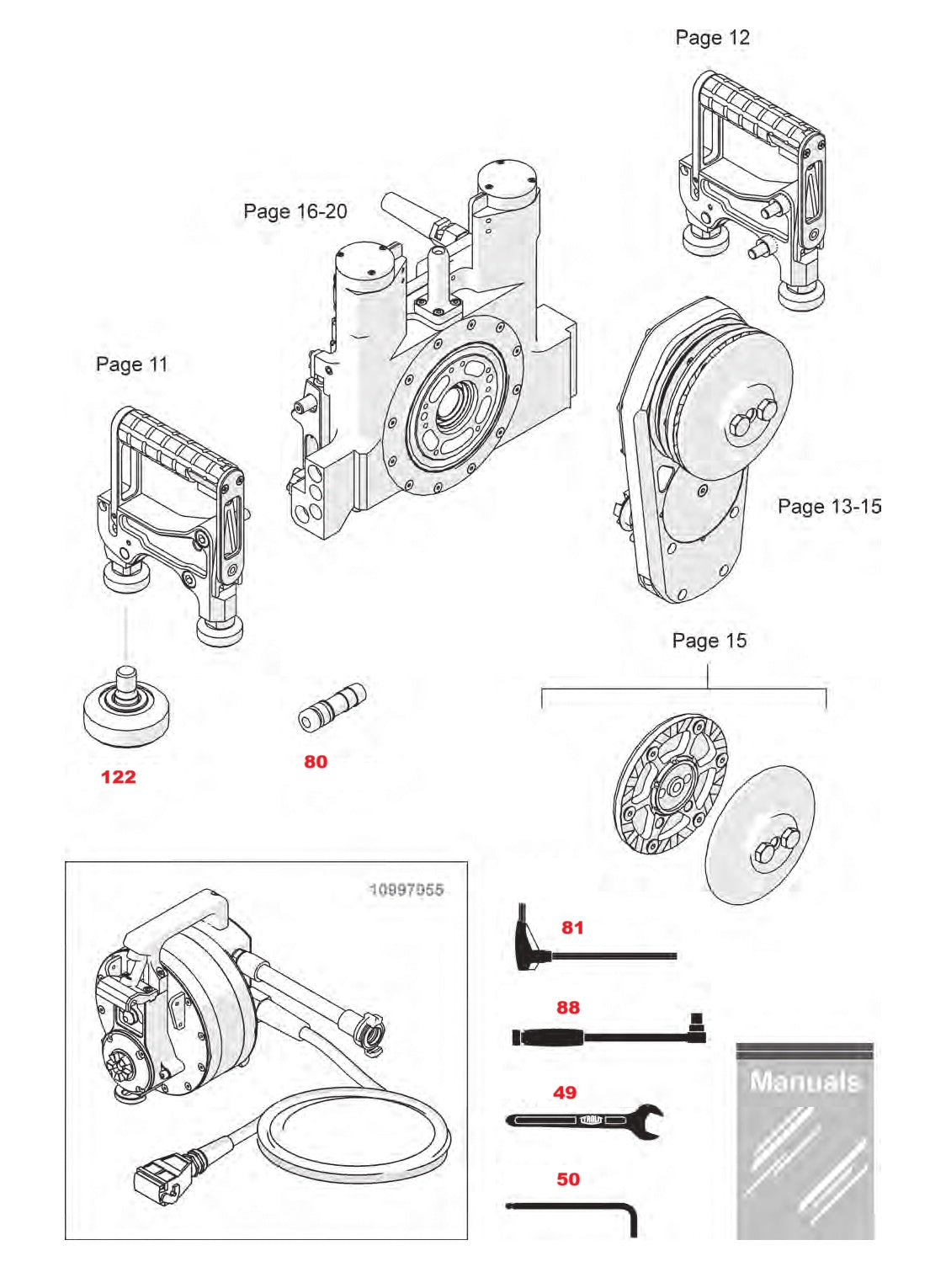 WSE1621 Assembly-1 Parts