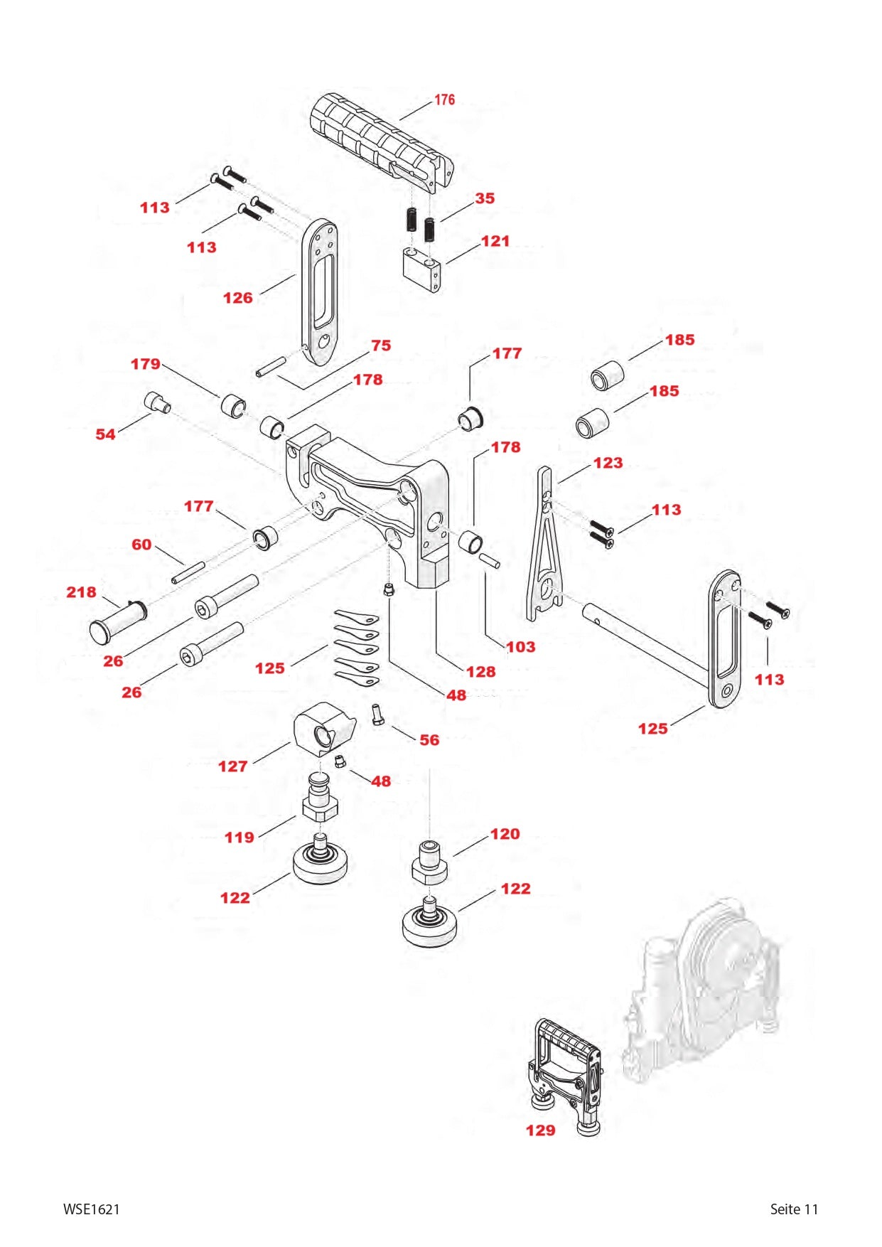 WSE1621 Assembly-2 Parts