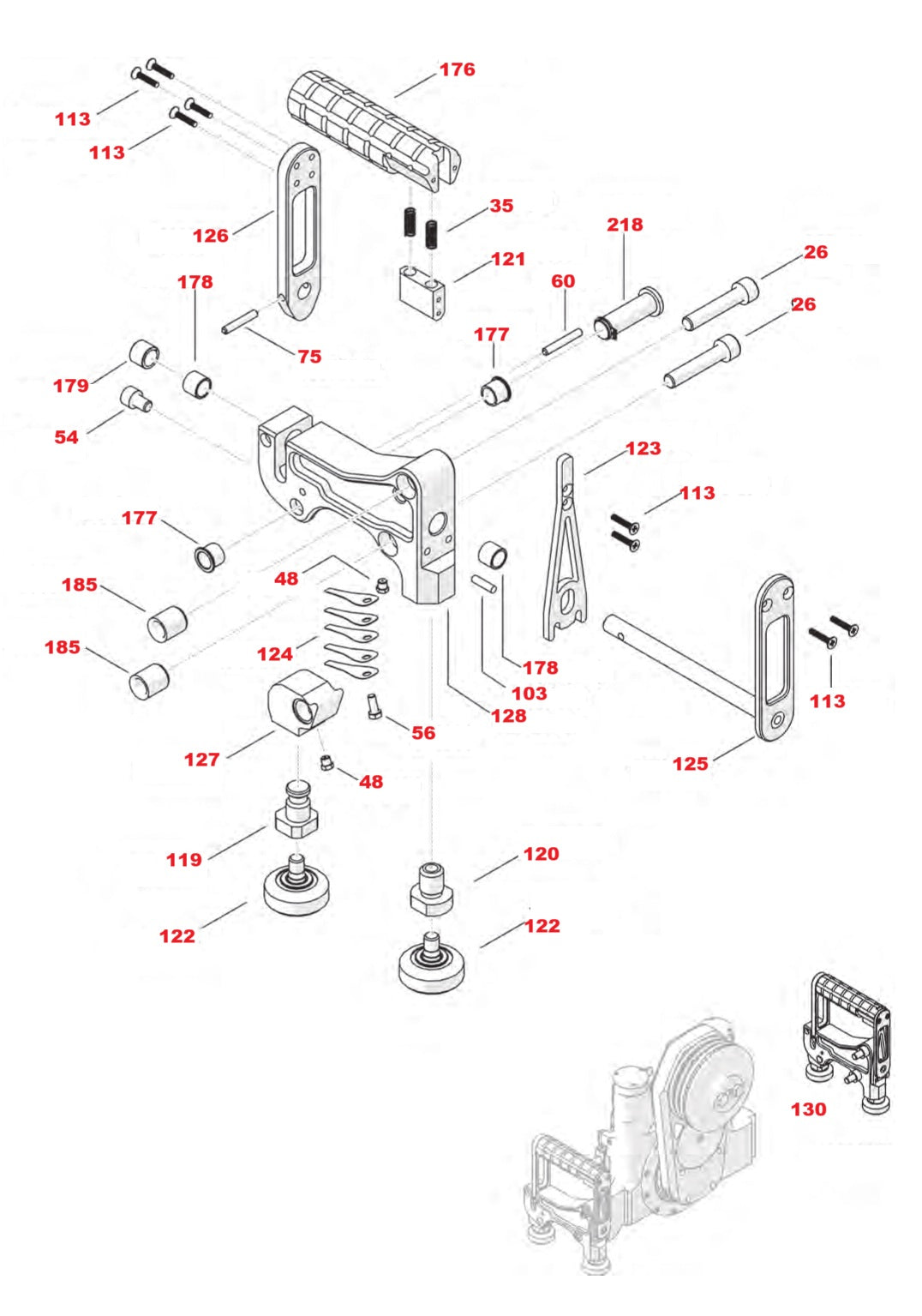 WSE1621 Assembly-3 Parts