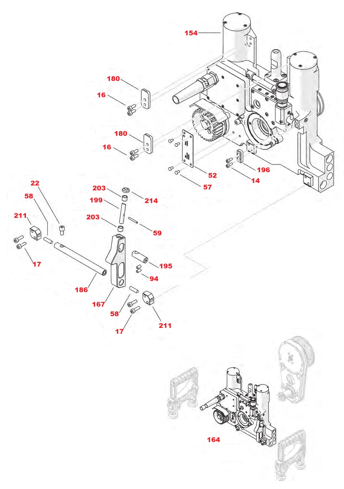 WSE1621 Assembly-8 Parts