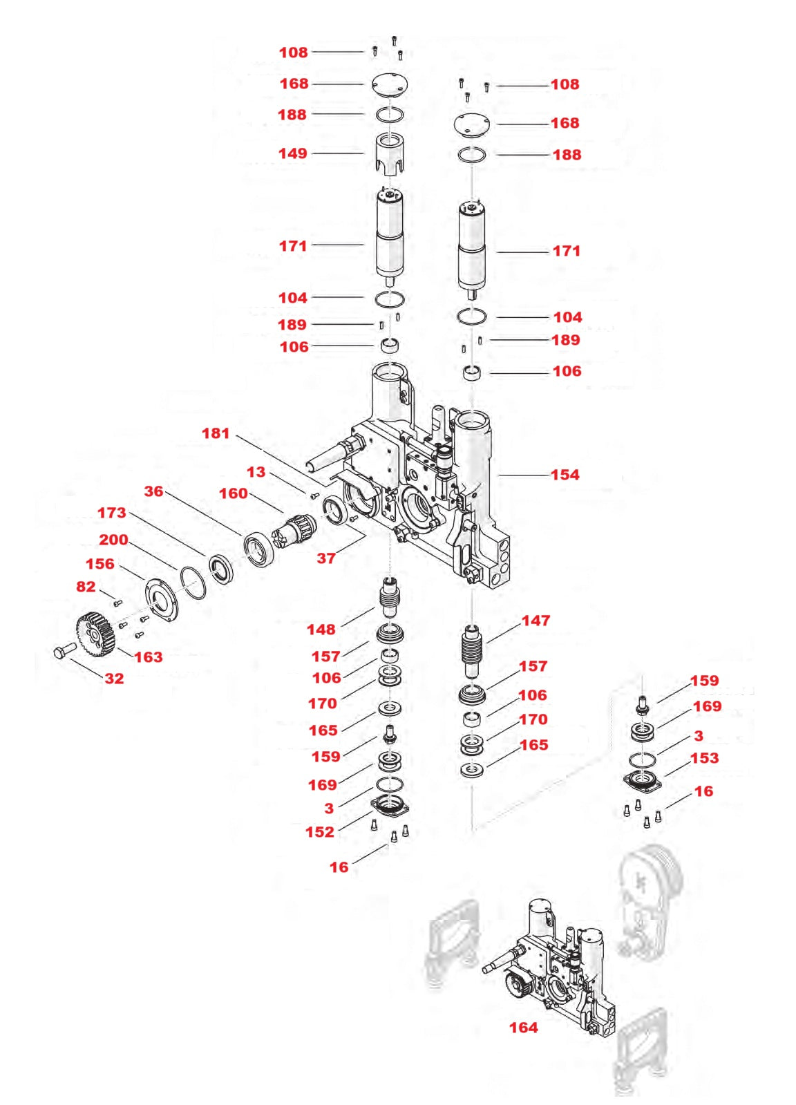 WSE1621 Assembly-10 Parts