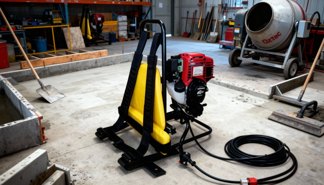 DanseUSA replacement parts for Oztec vibrators, Mikasa MTX70HD rammers, and other concrete equipment.