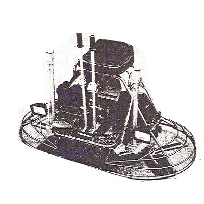 JRT Mechanical Ride-on Trowel Parts by Multiquip Whiteman