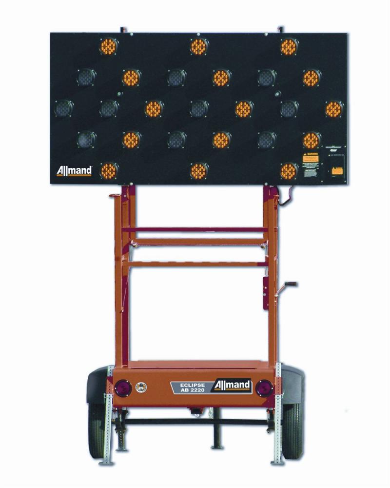 Eclipse AB 2400 SE Arrow Board Parts by Allmand