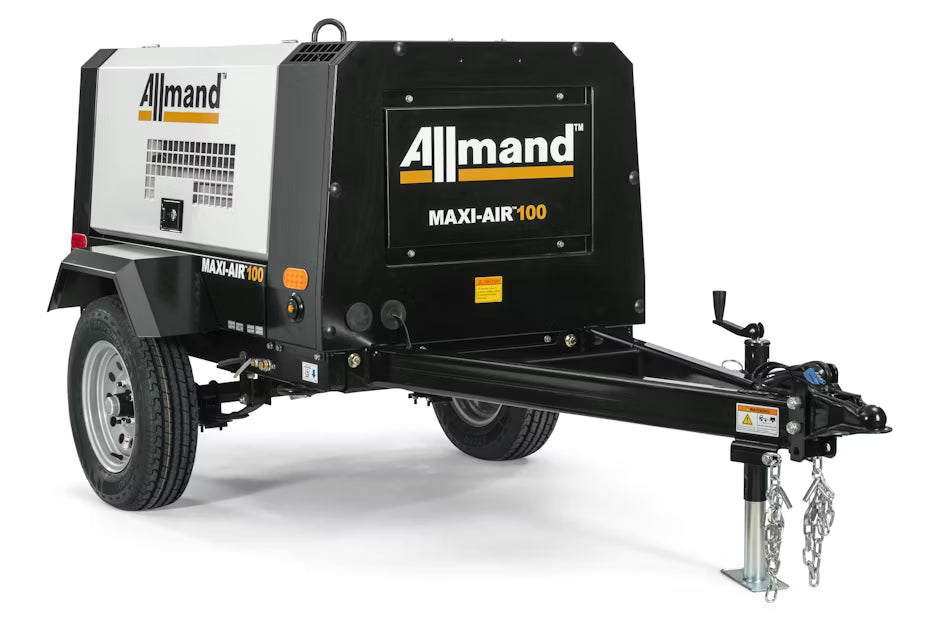 MAXI-AIR 100 T4F (28-000001 and UP) towable mobile air compressor Parts By Allmand