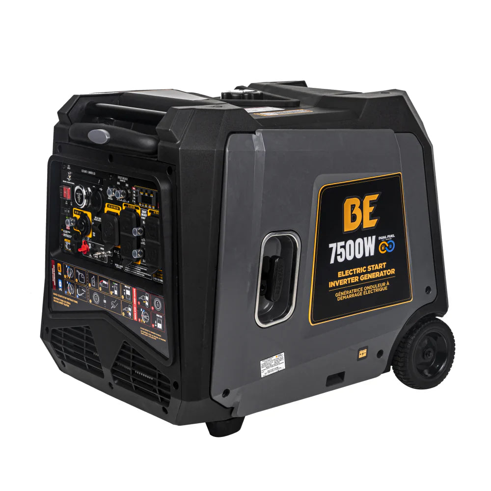 BE7500ID 7,500 W Dual-Fuel Digital Inverter Generator Parts by BE Power Equipment