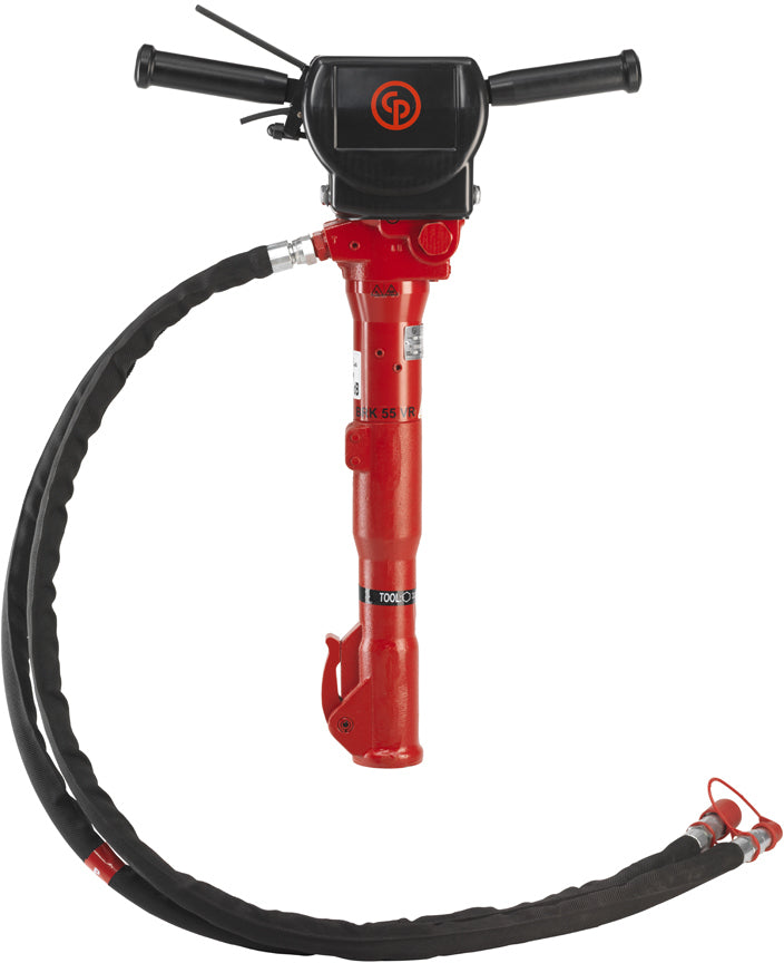 BRK 55, BRK 55 VR, BRK 55 HBP, BRK 55 VR HBP Hydraulic Breakers By Chicago Pneumatics